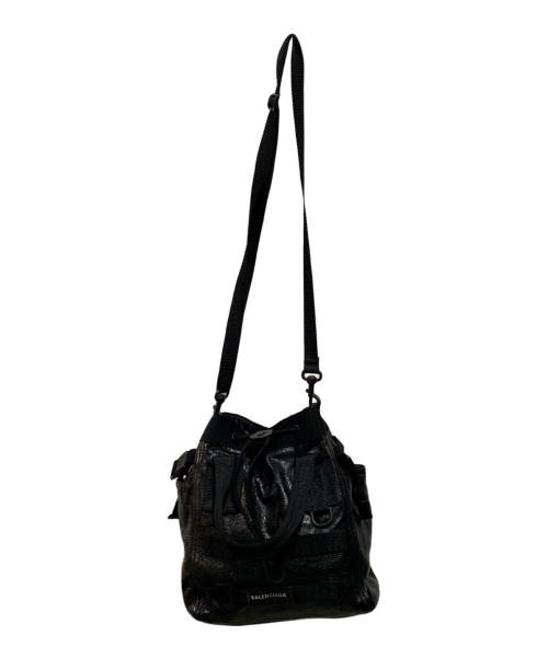 BALENCIAGA（バレンシアガ）BALENCIAGA (バレンシアガ) ARMY SMALL TOTE ブラックの古着・服飾アイテム