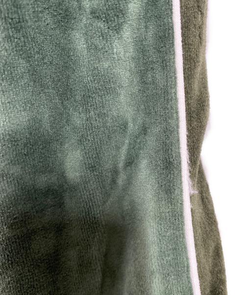 thisisneverthat（ディスイズネバーザット）thisisneverthat (ディスイズネバーザット) Velour Track Jacket グリーン サイズ:XLの古着・服飾アイテム