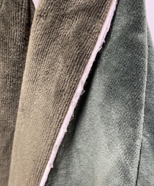 thisisneverthat（ディスイズネバーザット）thisisneverthat (ディスイズネバーザット) Velour Track Jacket グリーン サイズ:XLの古着・服飾アイテム