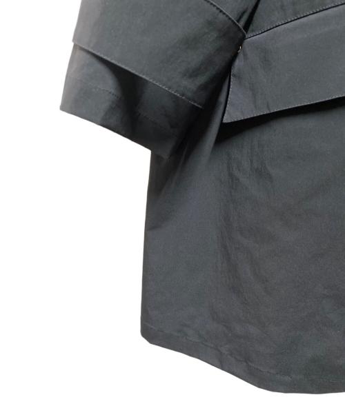 MACKINTOSH（マッキントッシュ）MACKINTOSH (マッキントッシュ) 撥水ハンビーノーカラーコート ブラック サイズ:8の古着・服飾アイテム