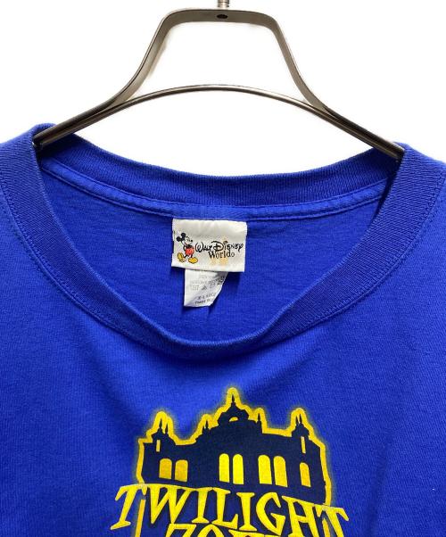 DISNEY（ディズニー）DISNEY (ディズニー) 00'sタワーオブテラーTEE ブルー サイズ:ＸＬの古着・服飾アイテム