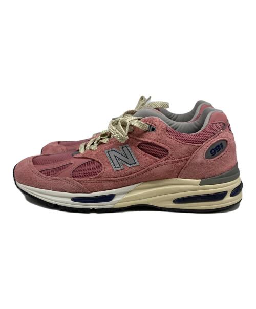 NEW BALANCE（ニューバランス）NEW BALANCE (ニューバランス) 991v2 ピンク サイズ:8 1/2の古着・服飾アイテム