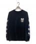 HIDE AND SEEK（ハイドアンドシーク）の古着「HS×BH L/S TEE」｜ブラック