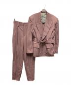 LUNA MATTINOルナマティーノ）の古着「セットアップ」｜ピンク