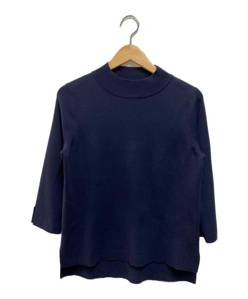 L'appartement（アパルトモン）L'appartement (アパルトモン) B/N 7分袖 KNIT ネイビー サイズ:-の古着・服飾アイテム