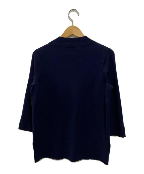 L'appartement（アパルトモン）L'appartement (アパルトモン) B/N 7分袖 KNIT ネイビー サイズ:-の古着・服飾アイテム
