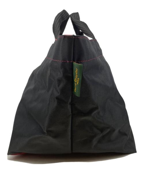 Herve Chapelier（エルベシャプリエ）Herve Chapelier (エルベシャプリエ) トートバッグ ブラック×レッドの古着・服飾アイテム