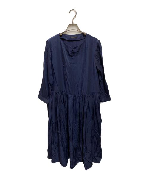 kurashi&trips publishing（クラシアンドトリップス パブリッシング）kurashi&trips publishing (クラシアンドトリップス パブリッシング) ワンピース ネイビー サイズ:Ｓの古着・服飾アイテム