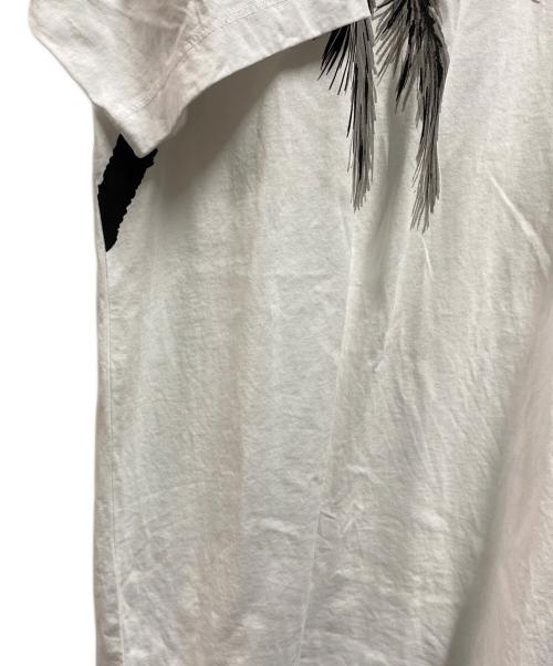 DSQUARED2（ディースクエアード）DSQUARED2 (ディースクエアード) PALMS Slouch T-Shirt ホワイト サイズ:ＸＳの古着・服飾アイテム