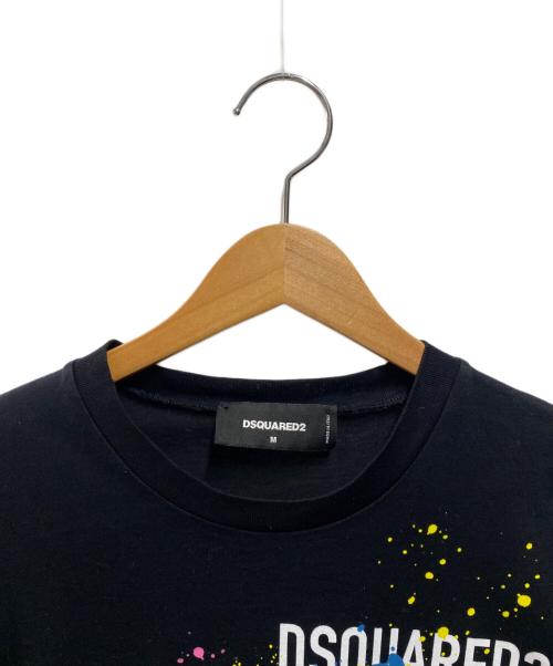 DSQUARED2（ディースクエアード）DSQUARED2 (ディースクエアード) Tシャツ ブラック サイズ:Mの古着・服飾アイテム