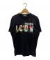 DSQUARED2（ディースクエアード）の古着「Tシャツ」｜ブラック
