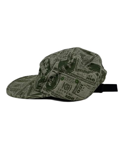 SUPREME（シュプリーム）SUPREME (シュプリーム) 100 Dollar Bill Camp Cap グリーンの古着・服飾アイテム