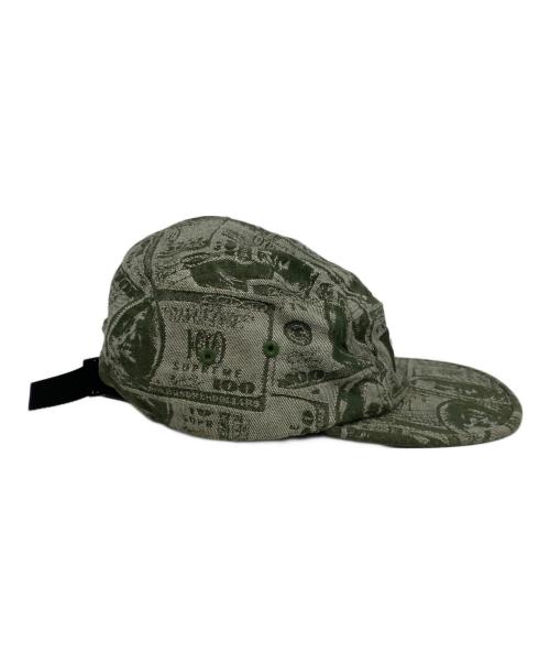 SUPREME（シュプリーム）SUPREME (シュプリーム) 100 Dollar Bill Camp Cap グリーンの古着・服飾アイテム