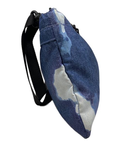 THE NORTH FACE（ザ ノース フェイス）THE NORTH FACE (ザ ノース フェイス) SUPREME (シュプリーム) Bleached Denim Print Shoulder Bag ブルーの古着・服飾アイテム