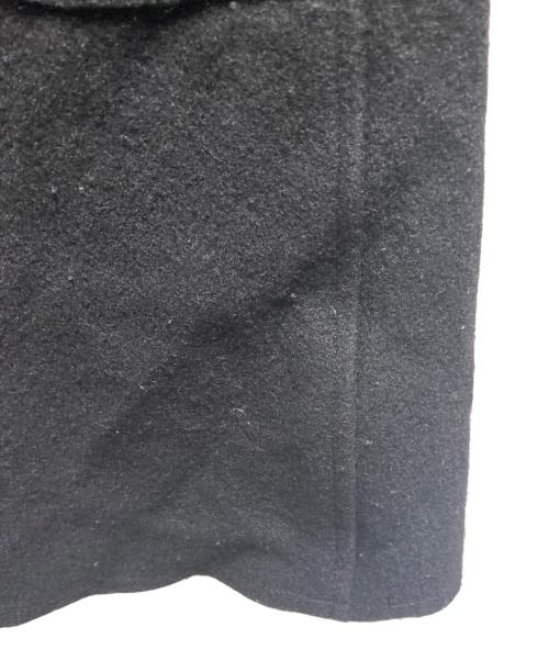 COMME des GARCONS（コムデギャルソン）COMME des GARCONS (コムデギャルソン) 圧縮ウールフライフロントコート ブラック サイズ:Sの古着・服飾アイテム