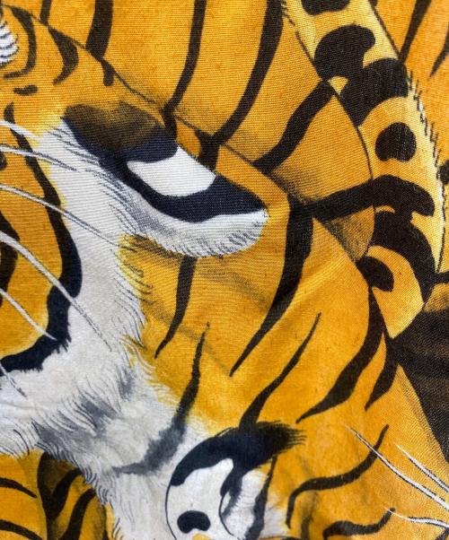 WACKO MARIA（ワコマリア）WACKO MARIA (ワコマリア) TIM LEHI (ティム リーハイ) 百虎総柄シャツ オレンジ サイズ:Ｓの古着・服飾アイテム