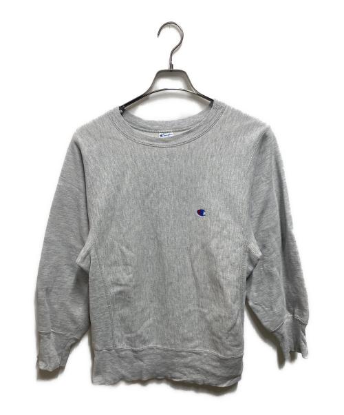 Champion REVERSE WEAVE（チャンピオン リバース ウィーブ）Champion REVERSE WEAVE (チャンピオン リバース ウィーブ) 85～90sリバースウィーブスウェット グレー サイズ:Sの古着・服飾アイテム