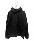theoryセオリー）の古着「ダンボールニットフーディ」｜ブラック