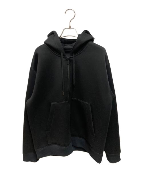 theory（セオリー）theory (セオリー) ダンボールニットフーディ ブラック サイズ:Lの古着・服飾アイテム