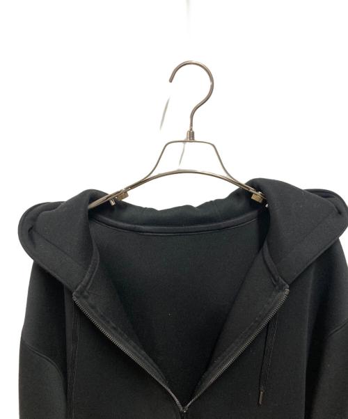 theory（セオリー）theory (セオリー) ダンボールニットフーディ ブラック サイズ:Lの古着・服飾アイテム