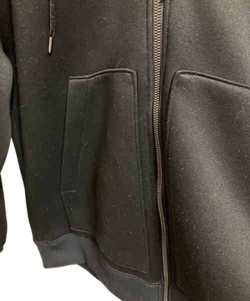 theory（セオリー）theory (セオリー) ダンボールニットフーディ ブラック サイズ:Lの古着・服飾アイテム