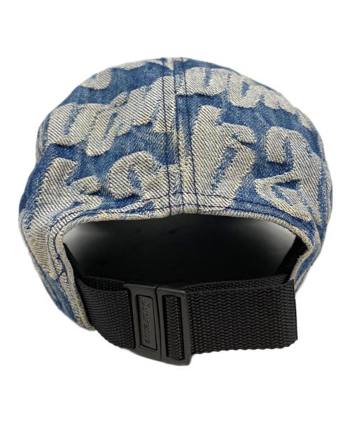 SUPREME（シュプリーム）SUPREME (シュプリーム) Fat Tip Jacquard Denim Camp Cap インディゴの古着・服飾アイテム