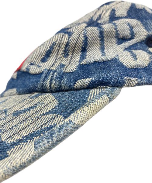 SUPREME（シュプリーム）SUPREME (シュプリーム) Fat Tip Jacquard Denim Camp Cap インディゴの古着・服飾アイテム