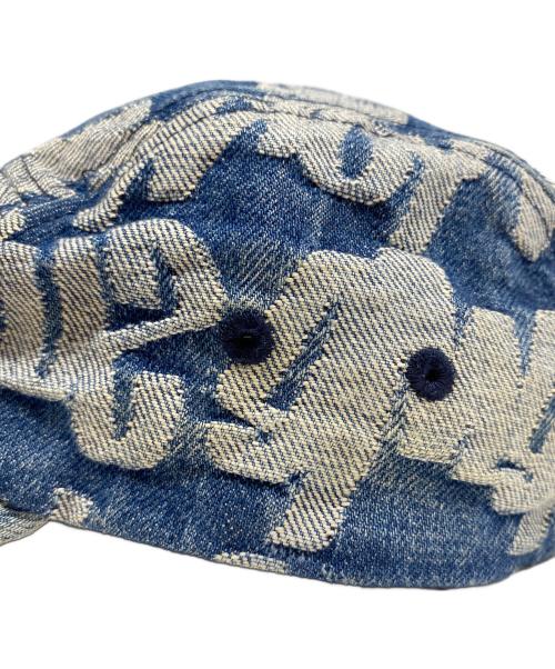 SUPREME（シュプリーム）SUPREME (シュプリーム) Fat Tip Jacquard Denim Camp Cap インディゴの古着・服飾アイテム