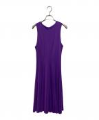 LAUREN RALPH LAURENローレンラルフローレン）の古着「ノースリーブワンピース」｜パープル