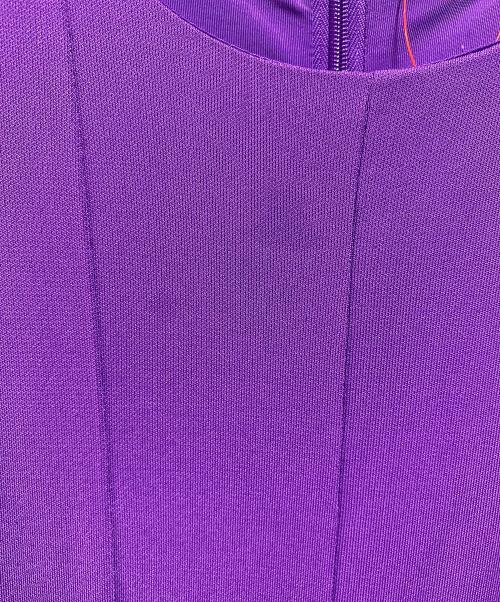 LAUREN RALPH LAUREN（ローレンラルフローレン）LAUREN RALPH LAUREN (ローレンラルフローレン) ノースリーブワンピース パープル サイズ:XSの古着・服飾アイテム