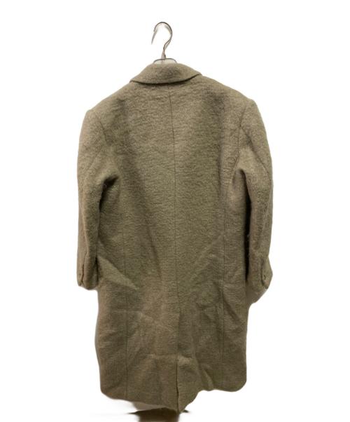 ETRE TOKYO（エトレトウキョウ）ETRE TOKYO (エトレトウキョウ) ウールシャギーチェスターコート グリーン サイズ:Sの古着・服飾アイテム