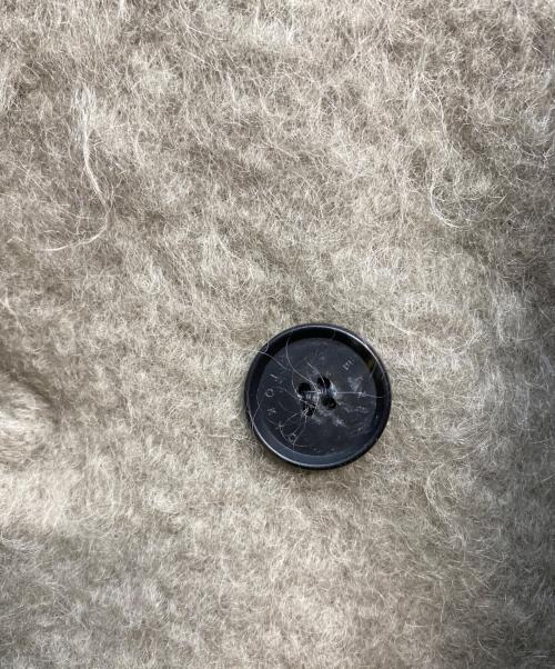 ETRE TOKYO（エトレトウキョウ）ETRE TOKYO (エトレトウキョウ) ウールシャギーチェスターコート グリーン サイズ:Sの古着・服飾アイテム