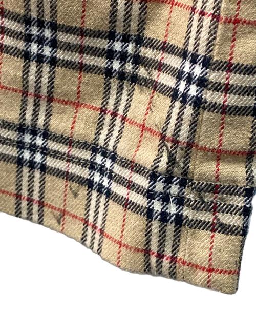 BURBERRY BLUE LABEL（バーバリーロンドンブルーレーベル）BURBERRY BLUE LABEL (バーバリーロンドンブルーレーベル) ノヴァチェックパンツ ベージュ サイズ:38の古着・服飾アイテム