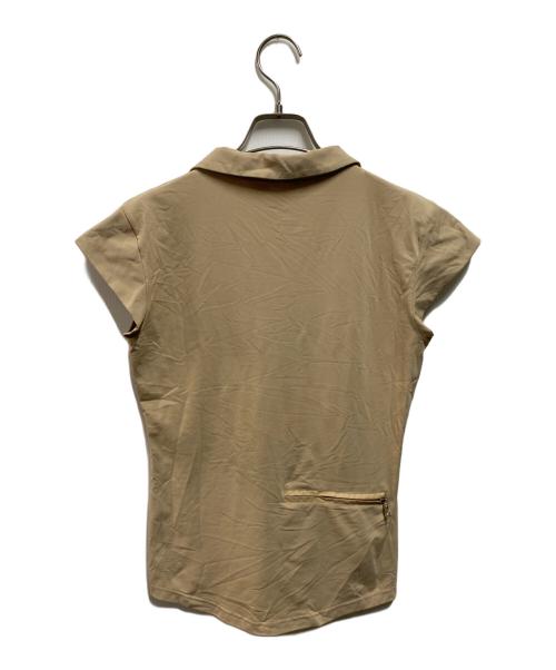 PRADA SPORTS（プラダスポーツ）PRADA SPORTS (プラダスポーツ) バッグポケットポロシャツ ベージュ サイズ:Ｍ 未使用品の古着・服飾アイテム