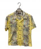 Sun Surfサンサーフ）の古着「アロハシャツ」｜イエロー