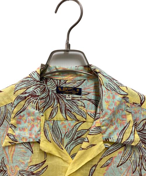 Sun Surf（サンサーフ）Sun Surf (サンサーフ) アロハシャツ イエロー サイズ:Ｍの古着・服飾アイテム