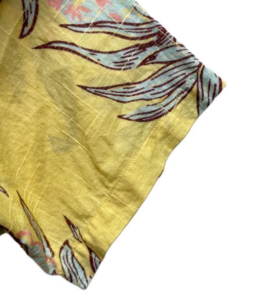 Sun Surf（サンサーフ）Sun Surf (サンサーフ) アロハシャツ イエロー サイズ:Ｍの古着・服飾アイテム