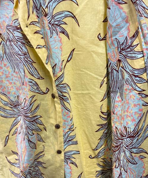 Sun Surf（サンサーフ）Sun Surf (サンサーフ) アロハシャツ イエロー サイズ:Ｍの古着・服飾アイテム
