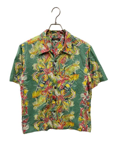 Sun Surf（サンサーフ）Sun Surf (サンサーフ) アロハシャツ グリーン サイズ:Ｍの古着・服飾アイテム