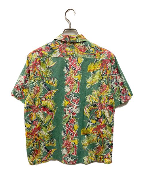 Sun Surf（サンサーフ）Sun Surf (サンサーフ) アロハシャツ グリーン サイズ:Ｍの古着・服飾アイテム