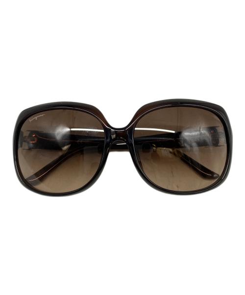 Salvatore Ferragamo（サルヴァトーレ フェラガモ）Salvatore Ferragamo (サルヴァトーレ フェラガモ) サングラス ブラウンの古着・服飾アイテム