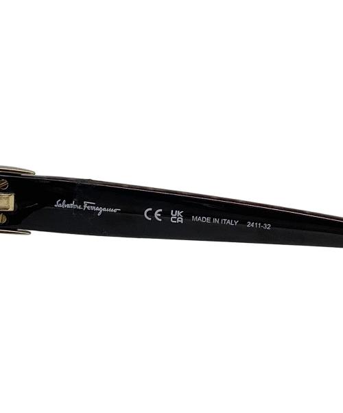 Salvatore Ferragamo（サルヴァトーレ フェラガモ）Salvatore Ferragamo (サルヴァトーレ フェラガモ) サングラス ブラウンの古着・服飾アイテム