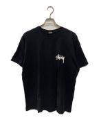 stussyステューシー）の古着「Tシャツ」｜ブラック