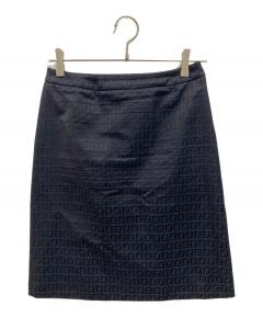 中古・古着通販】FENDI JEANS (フェンディ ジーンズ) ズッカ柄スカート