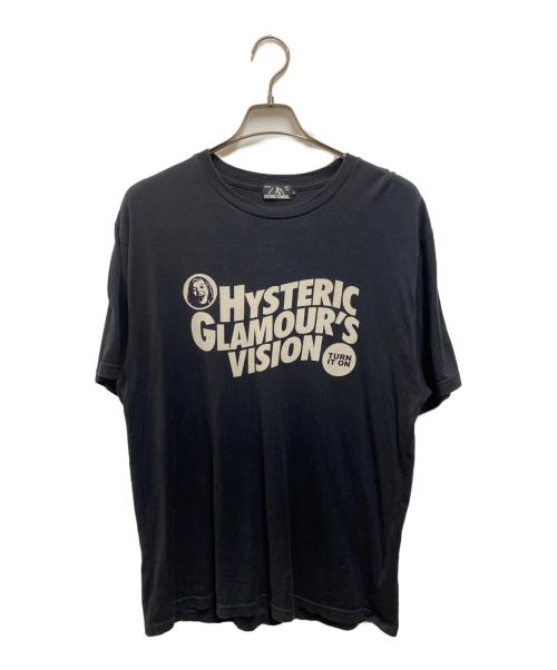 Hysteric Glamour（ヒステリックグラマー）Hysteric Glamour (ヒステリックグラマー) HG VISION Tシャツ ブラック サイズ:Ⅼの古着・服飾アイテム
