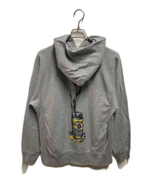 WASTED YOUTH（ウェイステッドユース）WASTED YOUTH (ウエステッド ユース) HOODIE グレー サイズ:Mの古着・服飾アイテム