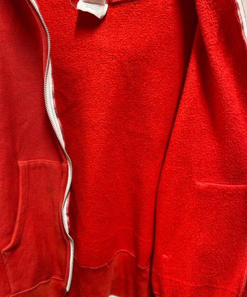 Champion（チャンピオン）Champion (チャンピオン) 80's リバースウィーブジップアップパーカー レッド サイズ:Sの古着・服飾アイテム