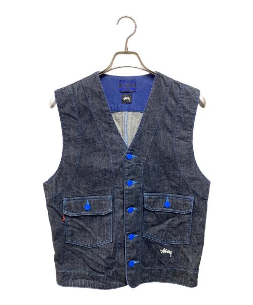 LEVI'S（リーバイス）LEVI'S (リーバイス) stussy (ステューシー) デニムベスト インディゴ サイズ:Lの古着・服飾アイテム