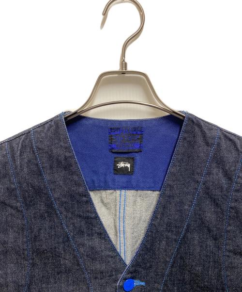 LEVI'S（リーバイス）LEVI'S (リーバイス) stussy (ステューシー) デニムベスト インディゴ サイズ:Lの古着・服飾アイテム