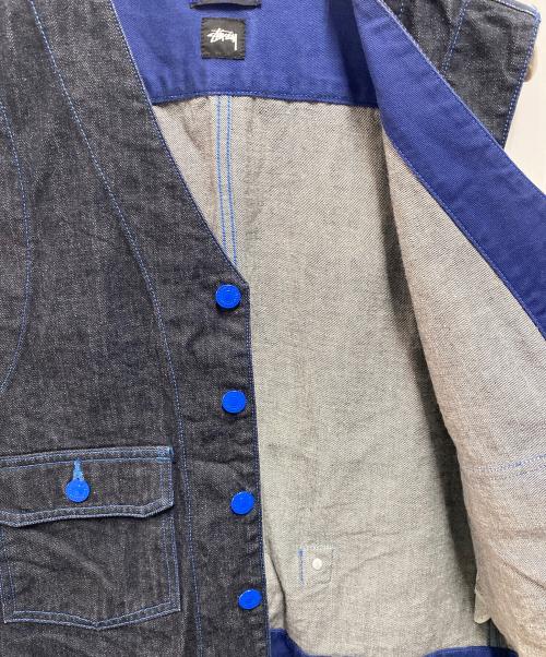 LEVI'S（リーバイス）LEVI'S (リーバイス) stussy (ステューシー) デニムベスト インディゴ サイズ:Lの古着・服飾アイテム